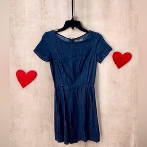 Banana Republic Classic Blue Denim Dress